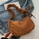 thumbnail image 5 of Bolso Casual de Mujer en Spandex para el Hombro 22x14x7.5cm con Correa Ajustable, Bolso de Mano o Mensajero, Negro Blanco Rojo Marrón Caqui, 1 Unidad, 5 of 6