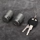 thumbnail image 4 of 1 par de cilindros de cerradura de puerta de coche universales con 2 llaves aptas para Chevrolet, 4 of 8