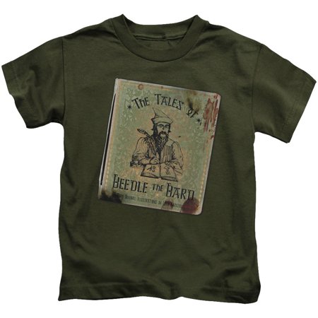- Harry Potter Boys' Beedle The Bard Childrens T-shirt Military Green