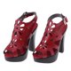 thumbnail image 5 of Modelo Zapatos de Alto Tacón de Moda Accesorios de Ropa de Vestir para Muñecas rojo Zulema BJD Doll Zapatos de tacón alto, 5 of 8