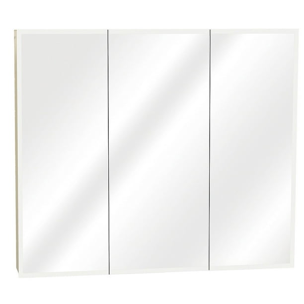 Zenith M30 30" White TriView Mirror Medicine