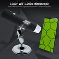 thumbnail image 3 of Mistaha 1080P WIFI Digital 1000x Microscope with Adjustable 8 LED Lights Portable Magnifier for IOS/Android, 3 of 7