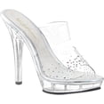 thumbnail image 2 of Women's Fabulicious Lip 102SD Double-Band Platform Slide, 2 of 2