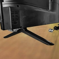 Pawsdot Black TV Stand Legs Replacement with Screws for Smart Tvs and Monitors