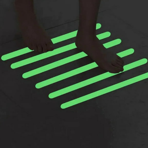 Luminous Anti-Skid Strip Bathtub Waterproof Strips Stair Sticker Non Slip Adhesive Tape for Shower F PEVA