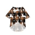 thumbnail image 3 of Christmas Dog Pajamas Xmas Pet Pjs with Snowman Elk Patterns Christmas Dog Onesie Jumpsuits Jammies Clothes Stretchy Shirts Comfy Outfit Costume Apparel for Small Medium Large Dogs, 3 of 5