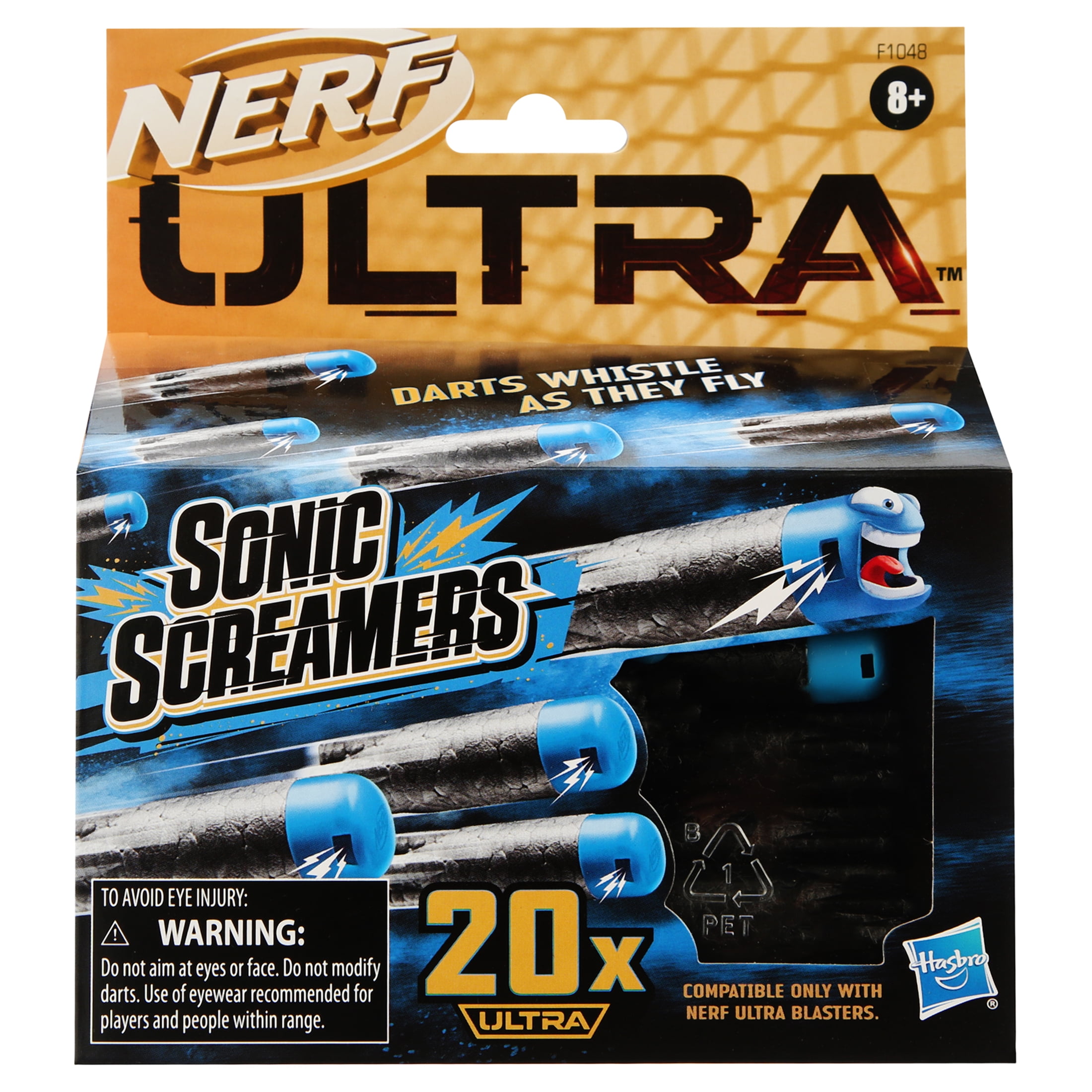 Nerf Ultra Sonic Screamers 20-Dart Pack, 20 Darts, for 8 and - Walmart.com