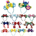 thumbnail image 2 of Diadema con orejas de Mickey Mouse para fiesta de Festival para niños, diadema navideña de Papá Noel, accesorios para el cabello de fiesta para niños Gao Jinjia LED, 2 of 2