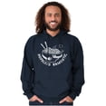 thumbnail image 5 of Funny Hopeless Romantic Ramen Pun Unisex Plus Fleece Graphic Hoodie Brisco Brands 4X, 5 of 6