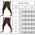 thumbnail image 3 of Halloween Christmas Mens Ankle Banded Pants Medieval Costume Trousers Renaissance Gothic Pants, 3 of 3
