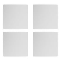 HEMOTON White Canvas Panels for Painting Artist Quality Wood and Canvas 20x20cm