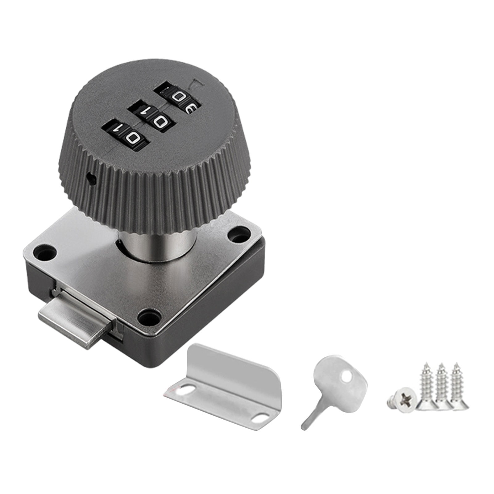 Maoww Cabinets Safe Zinc-Alloy Security Cabinet Cam Lock 3-digit