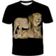 thumbnail image 1 of "Xishao Playeras Hombre Camiseta Personalizada con Estampado De León para Hombre, Camiseta De Manga Corta con Estampado 3D, Camiseta Informal De Verano con Cuello Redondo De Hip-Hop para Hombre" Xishao ropa, 1 of 2