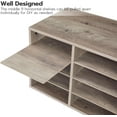 thumbnail image 6 of Countertop Mail Sorter Organizer, Wooden Literature Organizer, Student Mailbox for Classroom, Desktop Bill Organizer for Office Home School, 12 Compartments, Greige, 6 of 8