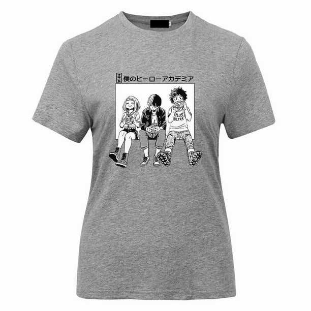 Shiyao My Hero Academia Anime T Shirt Boys Girls Tee Shirts Summer Cartoon Short Sleeve 3d Printed T Shirts Crew Neck Grey Xl Walmart Com Shiyao My Hero Academia Anime T Shirt Boys Girls Tee Shirts Summer Cartoon Short Sleeve 3d Printed T Shirts Crew Neck Grey Xl Walmart Com
