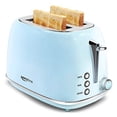 thumbnail image 1 of Tostadora retro de acero inoxidable para 2 rebanadas, pantal, 1 of 5