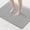 Light Grey, variant on Stone Bath Mat Large, 32" x 20" Diatomaceous Earth Bath Mat for Bathroom, Super Absorbent Quick Drying Bathroom Stone Mat, Non-Slip Diatomite Shower Mat, Easy to Clean (White Grey)