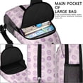 thumbnail image 4 of Sweet Donut Cartoon Sling Backpack, Colorful Doughnut and Candy Design Crossbody Daypack for Foodie and Dessert Enthusiasts, 4 of 6