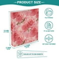 thumbnail image 4 of Three Ring Binder Retro Romantic Roses 1.5 Inch Round Binder D-Rings for Office Supplies and More, 4 of 10