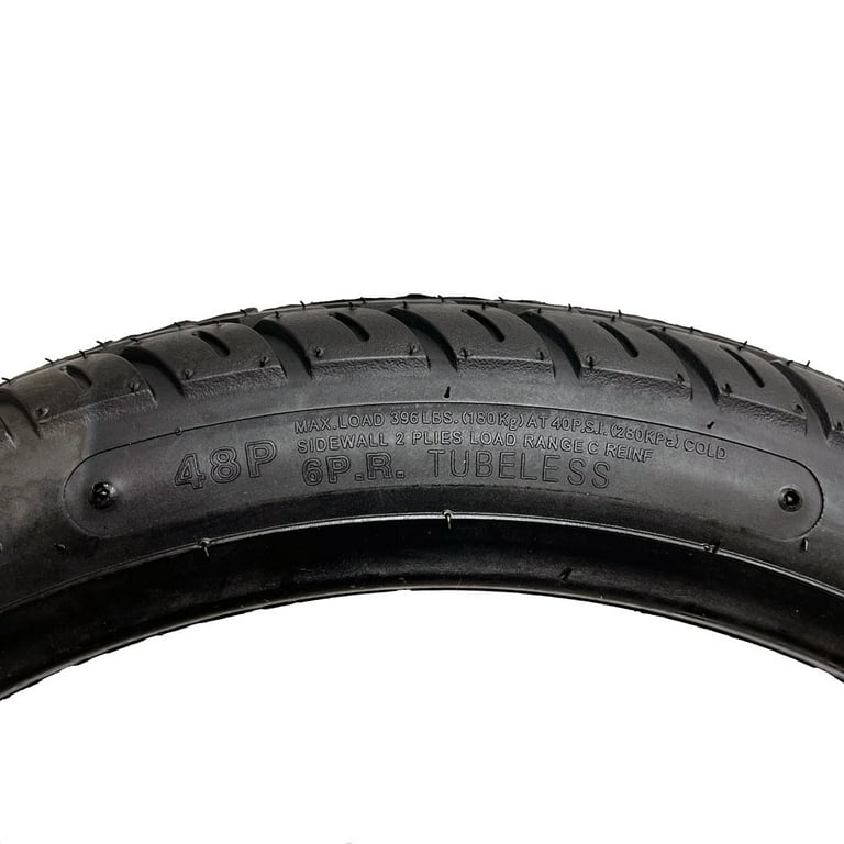 MMG Motorcycle Tubeless Tire, Size 2.75-18, DOT Approved, Load
