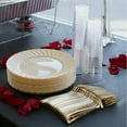 thumbnail image 3 of Smarty 7.5" Ivory Classic Flair Disposable Plastic Salad Plates 180ct, 3 of 8