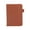 Brown I, variant on Rofhy Macaron-Colored Notebook Pocket Small Notebook Journals Mini Cute Memo Notepad Hardcover College Ruled Lined Journals with Pen Holder 1Xa7 Skin-Feel Line Notebook Pocket Notebook