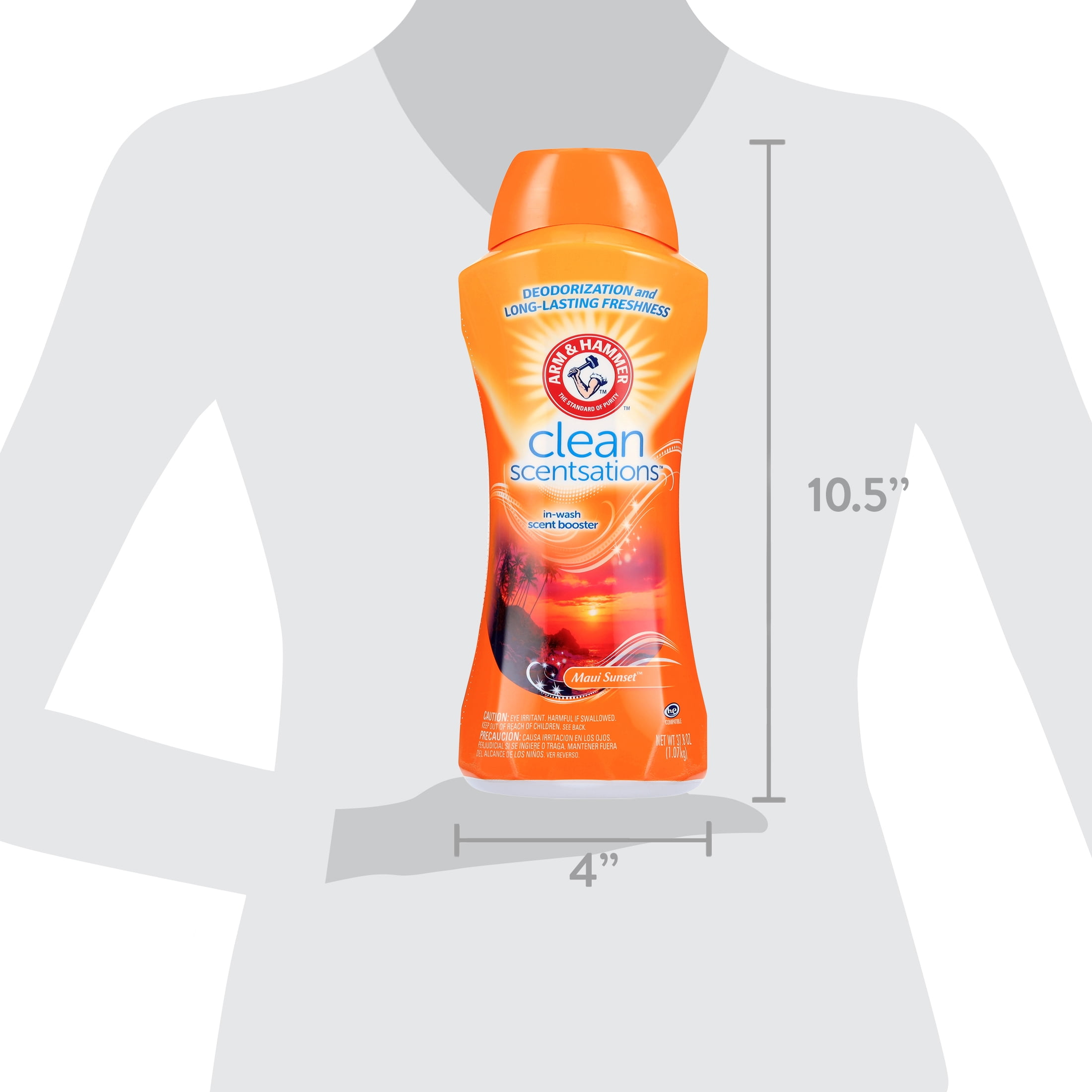 Arm & Hammer In-Wash Scent Booster, Maui Sunset, 37.8 oz