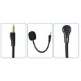 thumbnail image 3 of Micrófono de juego de repuesto, brazo de micrófono desmontable para ~ steelseries Arctis 1 1,0, auriculares inalámbricos con cable, cabezales para juegos-t, 3 of 5