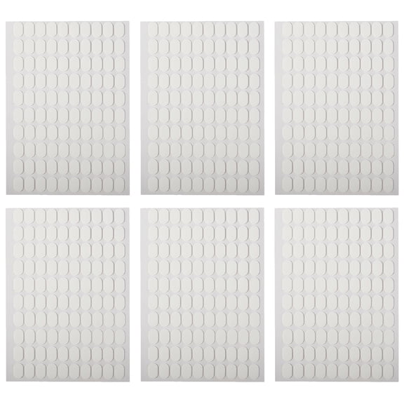 ROSENICE Nail Stand Stickers 6 Sheets Jelly Gel Material French Nail Design For Women