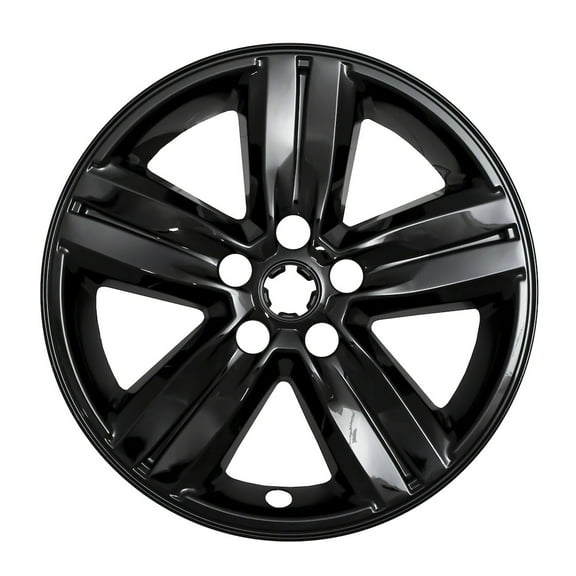 Coast To Coast IWCIMP437BLK IMPOSTOR ® WHEEL COVER; 16 Inch; 5 Spokes; Snap-On/Center Retention