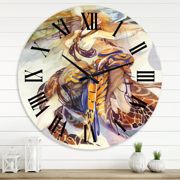 Designart 1 in Traditional Wall Clock