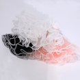 thumbnail image 3 of Materiales de embalaje para ramo de flores de malla con volantes tridimensionales con ondas plisadas para el día de San Valentín de floristería, hilo en aerosol de encaje, 3 of 5