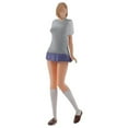 thumbnail image 4 of Figuras de niña de pelo corto 1:64, colecciones de proyectos de bricolaje, calibre S, dioramas de jardín de hadas, tren, parque, calle, personas,, 4 of 8