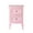 Pink - 1 Piece, variant on UBesGoo Set of 2 Nightstand, Side Table Night Table,White