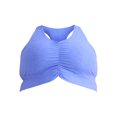 thumbnail image 3 of Athletic Works Women's Plus ButterCore Ruched Sports Bra, Sizes 1X-4X, 3 of 3