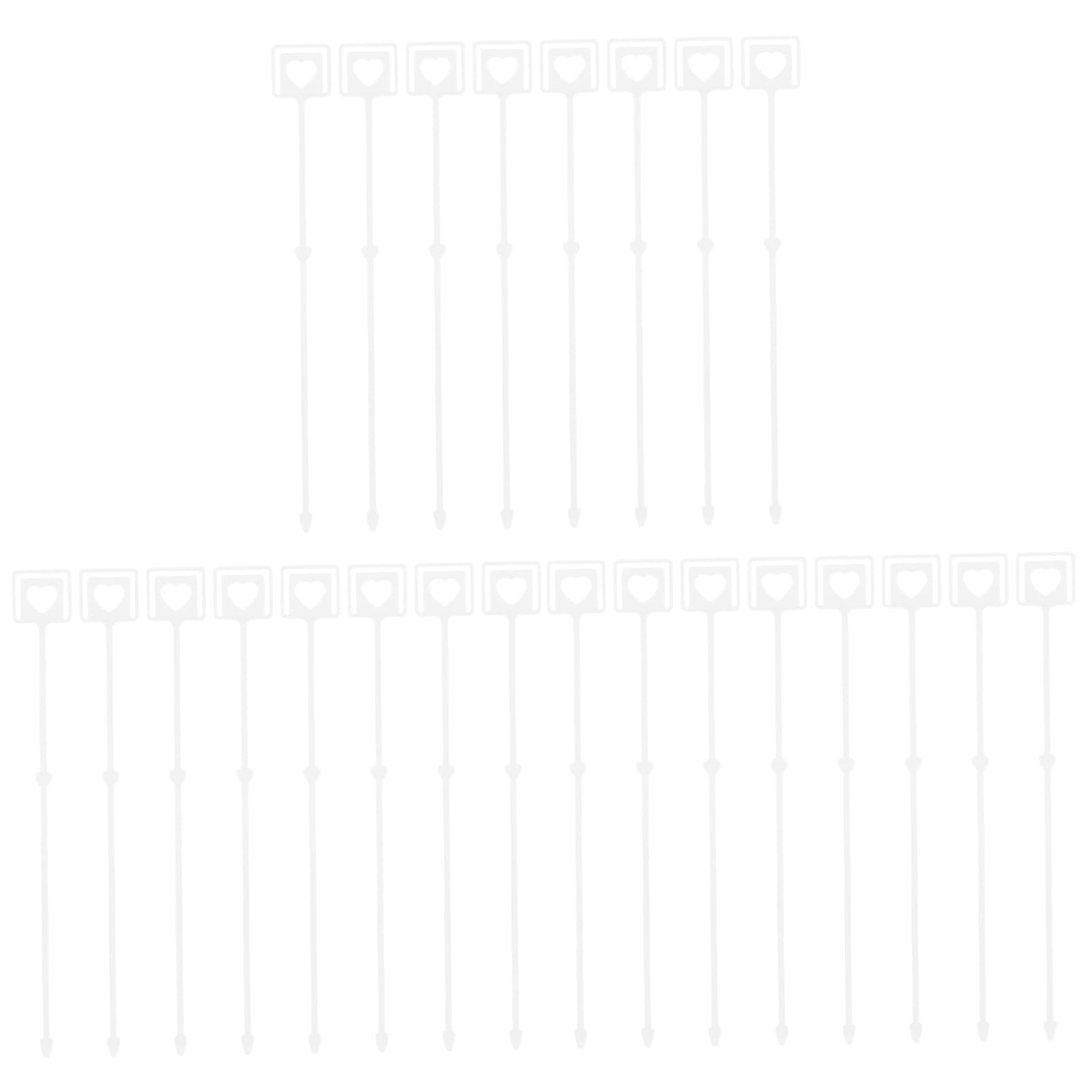 RENACLIPY Memo Clip Transparent, Easy to Use, Firm Stand, Ideal for Party Decor, 150Pcs