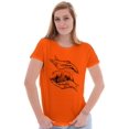 thumbnail image 4 of Mountain Hands Symbolic Spiritual Womens Fitted Plus Size Graphic Tee Brisco Brands 2X, 4 of 5