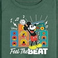 thumbnail image 3 of Disney - Mickey Feel The Beat - Women's Lightweight French Terry Long Sleeve Shirt, 3 of 5