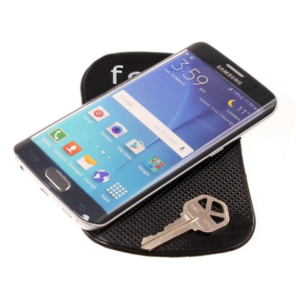 Dash Car Mount for Google Pixel 8/7/6/Pro/7a Phones - Sticky Holder Non-Slip Grip Mat Black