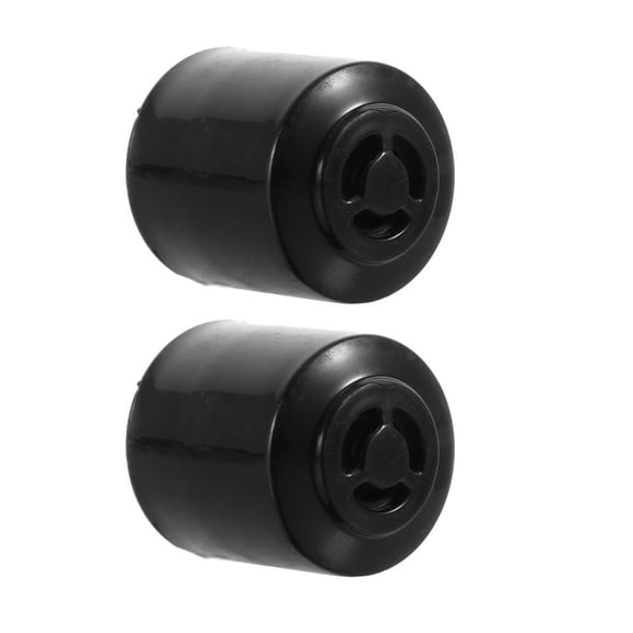 WASHWEPE Kitchen Pressure Cooker Replacement Parts Safety Valve Black 2Pcs 1.3X1.2X1.2In