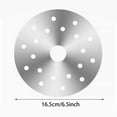 thumbnail image 7 of Esquirla Heat Diffuser Plate Defrosting Tray Fast Thaw Defroster Thawing Plate Induction Adapter Plate for Resturant Pot Glass Cooktop 16.5cm, 7 of 7