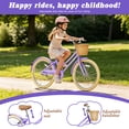 thumbnail image 5 of KORIMEFA Girls Bike for Toddlers 8-12 Years Old Kids 20 Inch Children Bicycles with Handbrake & Kickstand, Multiple Colors, 5 of 14