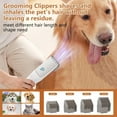 thumbnail image 6 of GAOMON Dog Grooming Kit , 6 in 1 Pet Grooming Vacuum kits, Dog Clippers for Grooming ,Dog Vacuum for Shedding Grooming, Suction 99% Dog Hair, Low Noise Pet Vacuum Grooming Kit for Dog Cat,Orange, 6 of 7