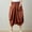 Orange#1013, variant on Wowcloth Womens Linen Cotton Skirts Drawstring Elastic Waist Comfy Loose Boho Skirts with Pockets Lightweight Sumnmer Skirts