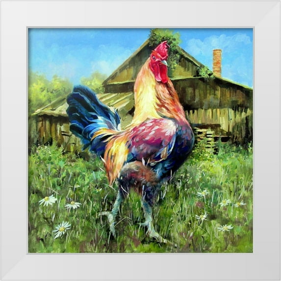 Pautov, Igor 15x15 White Modern Wood Framed Museum Art Print Titled - Aristocrats