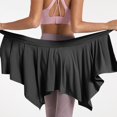 thumbnail image 6 of HongQid Women Yoga Ballet Tennis Skirts Tie Up Skirts Sport Wrap Short Skirt Cover Up Running Wrap Athletic Skirt, 6 of 7