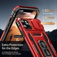 thumbnail image 5 of for iPhone 11 Pro Case with Screen Protector,Sliding Camera Cover,Military-Grade Cover with Magnetic Stand Phone Case 5.8" Red, 5 of 13
