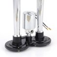 thumbnail image 4 of Kit de altavoz YONGSHENG 150dB 12V/24V bocina de aire doble trompeta cromada, 4 of 5