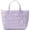 Frozen Lilac, variant on Women’s Tilly Quilted Small Satchel Tote Bag (Lilac)