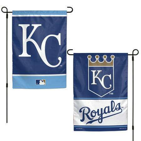 Kansas City Royals Wincraft 12 X 18 Double Sided Garden Flag